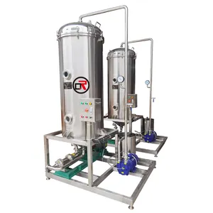 Stainless steel beverage milk degassing tank juice vacuum deaerator machine vacuum degasser