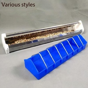 Comedero para Palomas de Carreras, Caja de Acero Inoxidable Resistente, Plástico Grueso con Silicona, Comedero para Aves de Madera de Platano Resistente - Product Image 6