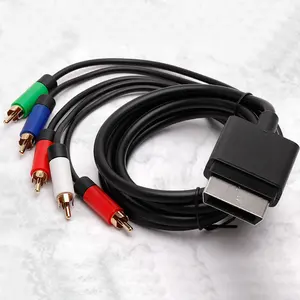 Wholesale Game Accessories Composite Av Cable Cord For Wii/wii U/ps2/ps3/ps4/ps5/xbox 360 Slim Game Console Audio Video Av Cable