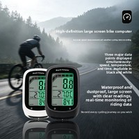 Komputer Sepeda Pintar untuk Luar Ruangan, Speedometer Sepeda Gunung, Pelacak Kalori, Tahan Air, ABS, Multi-Fungsi, Grosir