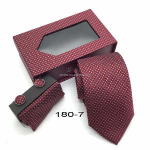 रेशम टाई पुरुषों की हस्तनिर्मित नेकटी ओएम स्ट्रिप पैटर्न 100% रेशम संबंध - Product Image 5