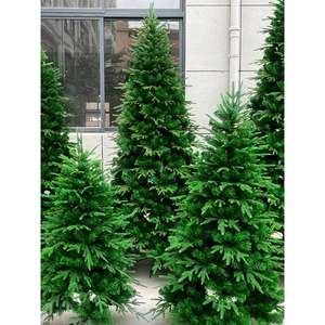 2024 nouveau modèle <span class=keywords><strong>sapin</strong></span> canadien Nobles pin arbre de noël écologique haut de gamme décorations pour la maison plein PE brillant pour noël - Product Image 3