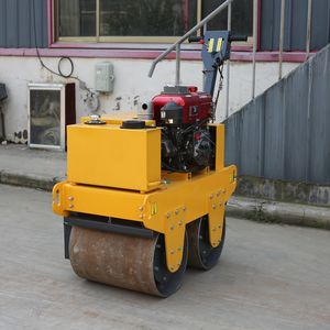 <span class=keywords><strong>Rodillo</strong></span> Pequeño de Dos Ruedas HR600 de 550 kg, Diésel, Refrigerado por Agua, para Renovación de Carreteras Urbanas - Product Image 2