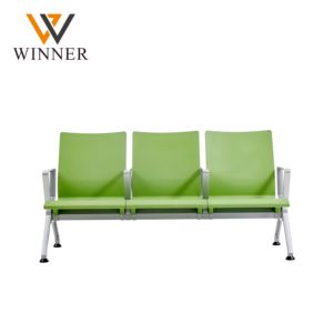 مقعد انتظار عصري من المعدن والجلد الصناعي للمطارات والمدارس والمستشفيات والمكاتب والبنوك والعيادات ومحطات الحافلات - Product Image 2