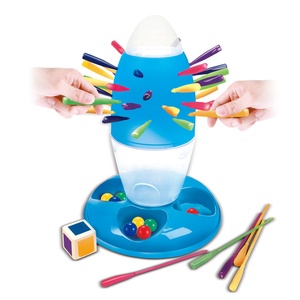 BGL Educación niños Mesa suerte desafiante juguete cohete astronauta cayendo palos juego mono volteador - Product Image 1