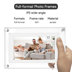 Новое поступление 5 дюймов HD цифровая фоторамка акриловый стеклянный стол Nft Фоторамка цифровая рамка фото и видео - Product Image 4