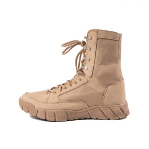 Botas de combate <span class=keywords><strong>beige</strong></span> para <span class=keywords><strong>hombre</strong></span> con tela de algodón de malla de nailon y tobillo de cemento ligero con punta de goma EVA para invierno para Kenia - Product Image 5