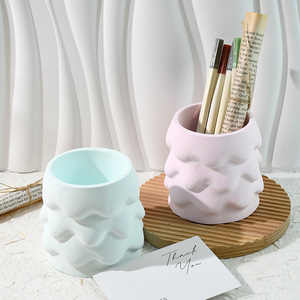 Bricolage <span class=keywords><strong>moule</strong></span> à colle arbre de noël bougie tasse silicone <span class=keywords><strong>moule</strong></span> porte-stylo vase stockage plâtre <span class=keywords><strong>moule</strong></span> - Product Image 4