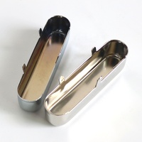 Donlis PC12 Chrome Closed Vintage TL Guitar Pickup Cover Brass Material Nickel Color for Neck Pickups