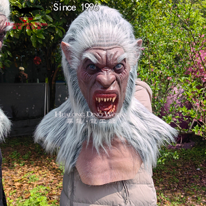 Máscara de cabeza de vampiro monstruo malvado decoración de Halloween fiesta de disfraces película Prop modelo de monstruo realista - Product Image 1