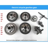 Electric Tricycle Differential Gear Set Negative Shaft Gearbox Modification Differential Box Gear Motorcycle Transmission System