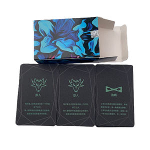 Impression personnalisée directe d'usine, impression de cartes de jeu en carton couleur pleine, impression de cartes de jeu pour enfants - Product Image 1