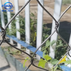 316 Sıcak Satış Fabrika Tedarikli Muhafaza Filesi Çit Korkuluğu Paslanmaz Çelik 304 Kalite Esnek Tel Halat File Ağı - Product Image 4