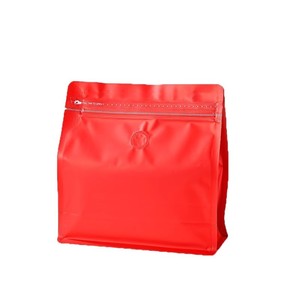 Custom Logo Printed Food Grade Smell Proof Stand up <b>Bag</b> with Valve & Zipper Mylar <b>Bag</b> Flat Bottom <b>Bag</b> Coffee Beans Packaging <b>Bag</b> - Product Image 5