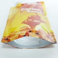 Pochette d'emballage en Mylar, 1 pièce, pochette imprimée personnalisée pour l'eau, pâte, Ketchup, Sauce Chili