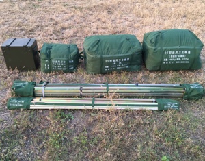 Good Custom Durable Heavy Duty Tenda Waterproof <b>Canvas</b> Four-season Tactical Outdoor Medical Tent Steel Tube <b>Frame</b> One Bedroom - Product Image 6