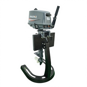 Motore Fuoribordo Himarine 5HP a 2 Tempi con Albero Corto, <span class=keywords><strong>Dimensioni</strong></span> Standard Simili al Motore per Barche Tipo Yamaha - Product Image 3