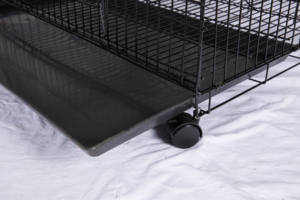 Offre Spéciale grand métal fer petits animaux maison chat furet lapin rat cage avec hamac échelle et roues - Product Image 6