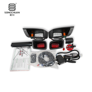 ชุดไฟ LED Deluxe สำหรับรถกอล์ฟ EZGO TXT พร้อมไฟเลี้ยวและไฟสูง ทำจากพลาสติก - Product Image 3