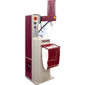 Machine à repasser à vapeur automatique pour sacs et chaussures en cuir - Équipement de fabrication de chaussures avec fonction de lissage des plis - Product Image 1