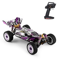 Mentors Wltoys 124019 1/12 2.4ghz Coche RC de Alta Velocidad 60km/h con Chasis de Aluminio y Engranajes de Zinc para Drift