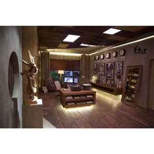 Juego de habitaciones de madera Muebles de dormitorio de hotel de lujo Proyecto de apartamento comercial completo Cartón personalizado sólido italiano Moderno - Product Image 3