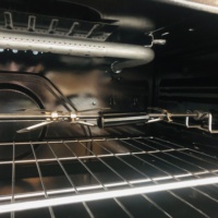Xunda Nouveau Design Grain de Bois Cuisinière à Gaz Four sur Pied Quatre Brûleurs Cuisinière à Gaz 4 Brûleurs Avec Four Et Grill Cuisine Cuisson