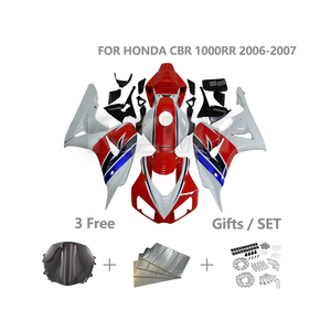 Kit de carénages pour HONDA CBR1000RR 2006 2007 CBR 1000RR, kit de carénage de moto personnalisé, ensemble de pièces de carrosserie en ABS injecté H1007-111a - Product Image 1
