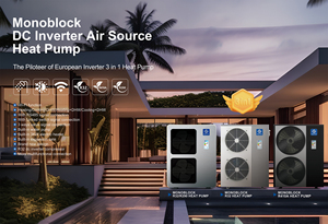 Bomba de Calor NuLite New Energy de 10KW 16KW 21KW NL-FLM30-95II/R32 FLM40-150II/R32 FLM50-200II/R32 EVI, Bomba de Calor de Aire - Product Image 4