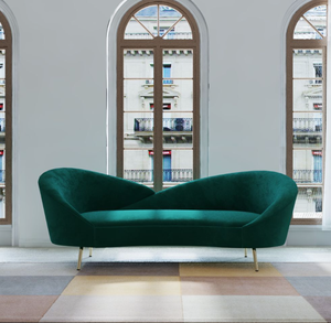 Nordique simple salon <span class=keywords><strong>club</strong></span> chez l'habitant arc en forme de trois personnes <span class=keywords><strong>petit</strong></span> appartement <span class=keywords><strong>canapé</strong></span> en tissu - Product Image 2