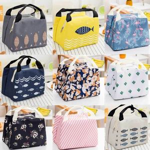 Custom Cartoon Pattern Portable Bento Tote Bag <b>Insulated</b> Picnic Storage Pouch <b>Lunch</b> <b>Box</b> for Kids - Product Image 2
