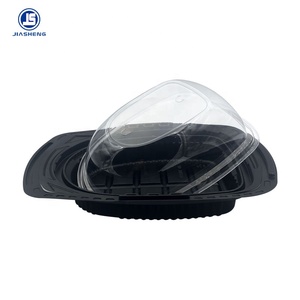 Contenedor para Pollo Asado con Tapa, Fabricación China, Envase Negro para Pollo Asado - Product Image 2