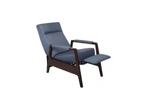 เก้าอี้แบบเรียบง่ายพร้อมแขนขนาด52นิ้วเก้าอี้แบบปรับเอนได้กลไกแบบแมนนวลกดลงบนโซฟาโต๊ะรับประทานอาหาร