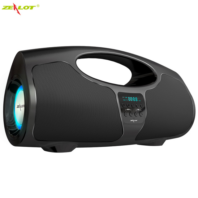 BT Wireless KTV Speaker Boombox Portable ZEALOT Karaoke Bluetooth Speaker P1 With Microphone