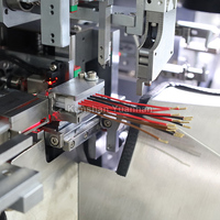 Máquina de crimpado de terminales y inserción de tubos numéricos con marcado láser YH-CJK025B