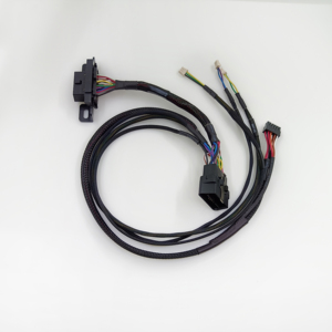 كامل 16pin OBD2 OBD الثاني الخائن ذ كابل ذكر إلى 2 أنثى تمديد محول سلك تسخير مع جبل قوس - Product Image 1