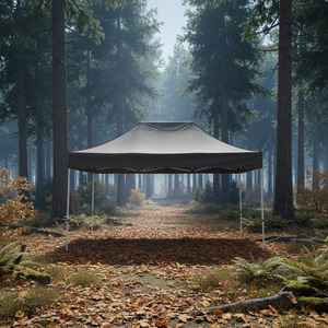 Gazebo <span class=keywords><strong>de</strong></span> camping extérieur 3x4,5m avec structure en aluminium et <span class=keywords><strong>couverture</strong></span> en PVC 500D, abri solaire imperméable, tente instantanée pour barbecue/fête, tente <span class=keywords><strong>de</strong></span> glamping - Product Image 1