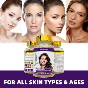 Capsule Sbiancanti per la Pelle ad Azione Rapida in 14 Giorni, <span class=keywords><strong>Booster</strong></span> Puro Illuminante 20000mg, Integratore di L-Glutatione - Product Image 2