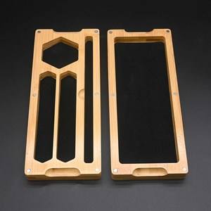 Set di dadi in legno con marcatura Laser personalizzata scatola di immagazzinaggio 2-in-1 per dadi rettangolari per giochi RPG da tavolo - Product Image 5