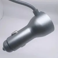 Cargador para Starlink Mini, Cargador de Coche con Doble USB, 12V-24V, Cable de CC de 5M/300CM, Voltímetro Digital, Cable de Extensión Impermeable