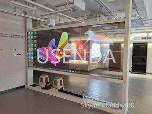 Pantalla OLED Transparente <span class=keywords><strong>de</strong></span> 55 Pulgadas, Pantalla <span class=keywords><strong>de</strong></span> <span class=keywords><strong>Video</strong></span> OLED UHD, Pantalla Publicitaria 3D Transparente <span class=keywords><strong>de</strong></span> Pie para Exposiciones - Product Image 4