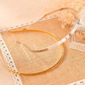 Bandeau en acier inoxydable de 5 mm, couleur unie, style coréen, accessoire pour cheveux, usage quotidien - Product Image 2