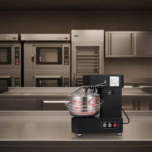 HS Nuevo Mezclador de Masa Espiral Doble Giratorio Comercial 750W con Velocidad Ajustable, Tazón Multifuncional de Acero Inoxidable de Grado Alimenticio para Maíz - Product Image 6