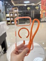 Coque de téléphone magnétique de haute qualité 2.0MM pour iPhone 17 Pro Max Air 16 Plus 15 14 13 12, coque arrière en TPU acrylique avec emballage de vente au détail