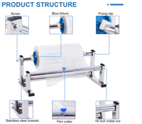 Fabrication de distributeurs de film étirable personnalisés avec outil d'emballage pour cartons multi-tailles