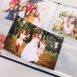 Lerp & 144 Bolsillos Tela Lino Álbumes DE FOTOS Venta popular para 4*6 6 pulgadas Ohoto - Product Image 3