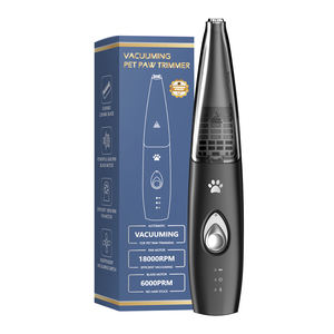 Kit de aseo para mascotas a prueba de agua, cortapelos inalámbrico de bajo ruido para perros y gatos, Kit de aspiradora para aseo de mascotas - Product Image 6