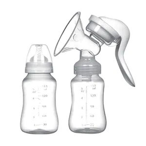 Wearable Wholesale Manual Breast Pump Breast Enlargement Pump Hospital Grade BPA Free Feed Baby Feed Baby Fresh Milk Safely