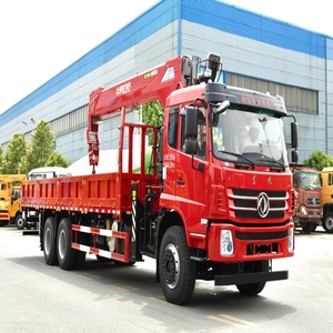 Grúa Hidráulica Montada en Camión de 14 Toneladas, Chasis de <span class=keywords><strong>Tres</strong></span> <span class=keywords><strong>Ejes</strong></span> 6X4, Camión Volquete para Construcción - Product Image 6