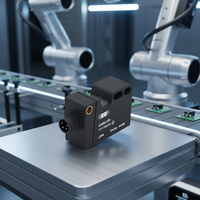 Sensor Óptico de Reflexión Difusa Baumer O300Y.GR-11174581, IP67, Acero Inoxidable, Salida NPN, Sensor Industrial Fotoeléctrico